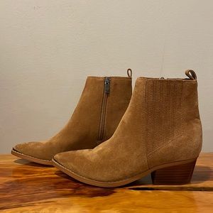 Marc Fisher suede bootie